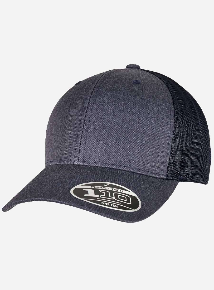 110 Flexfit Melange Trucker Cap a