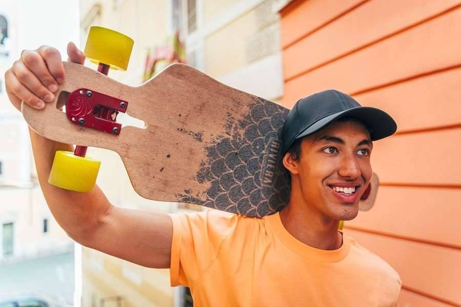 6-panelowa czapka z daszkiem, materiał z recyklingu