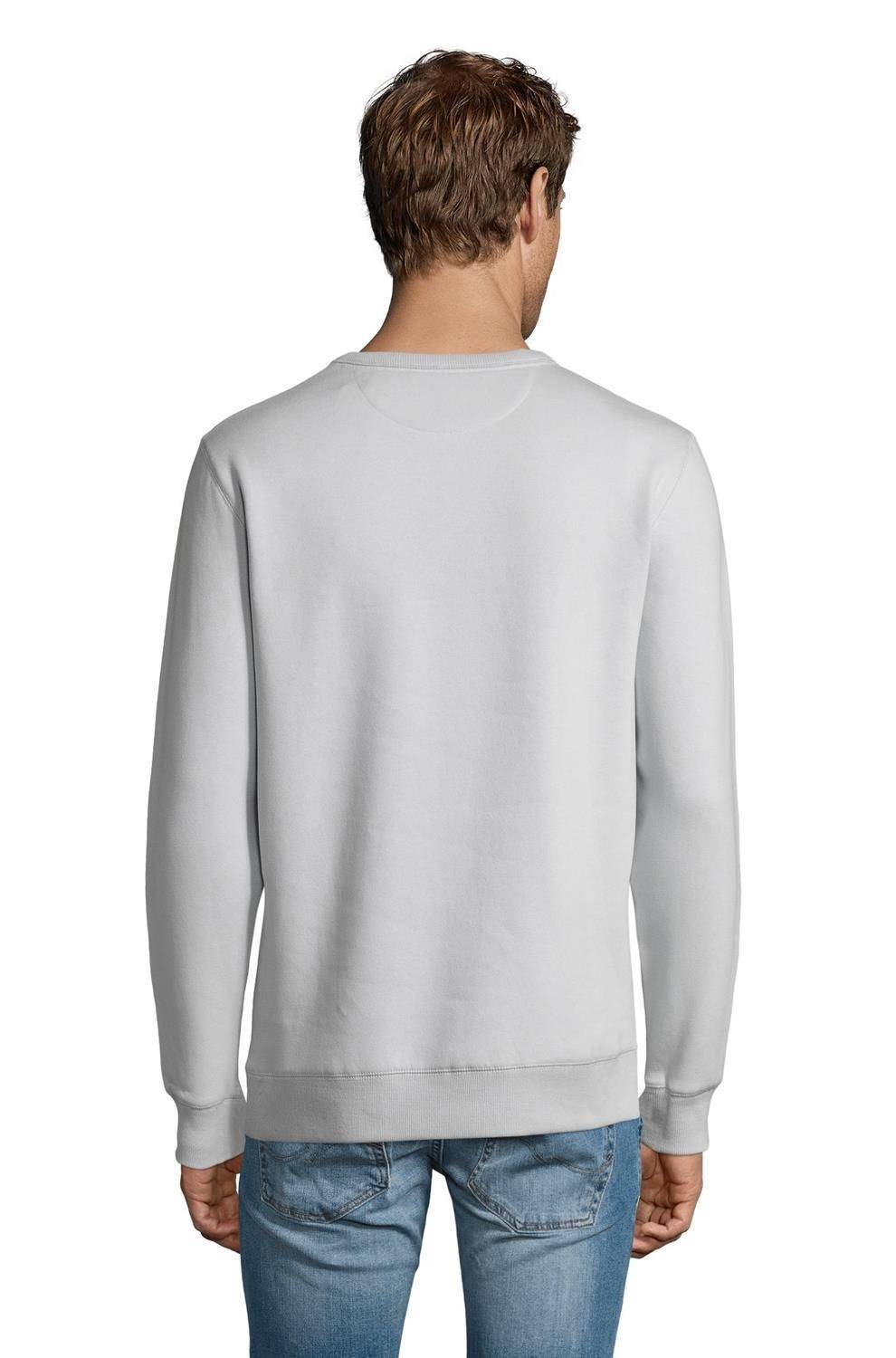 Bawełniana bluza z charakterystycznym ściegiem na dekolcie