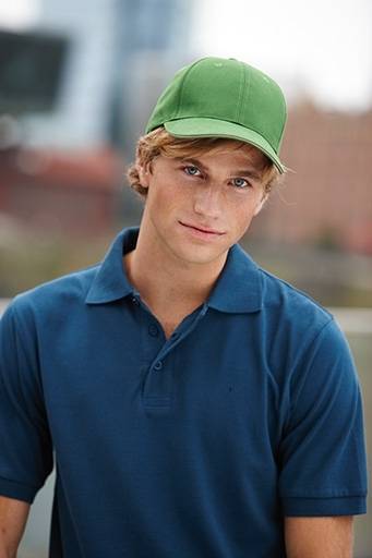 Bawełniana czapka z daszkiem Light brushed