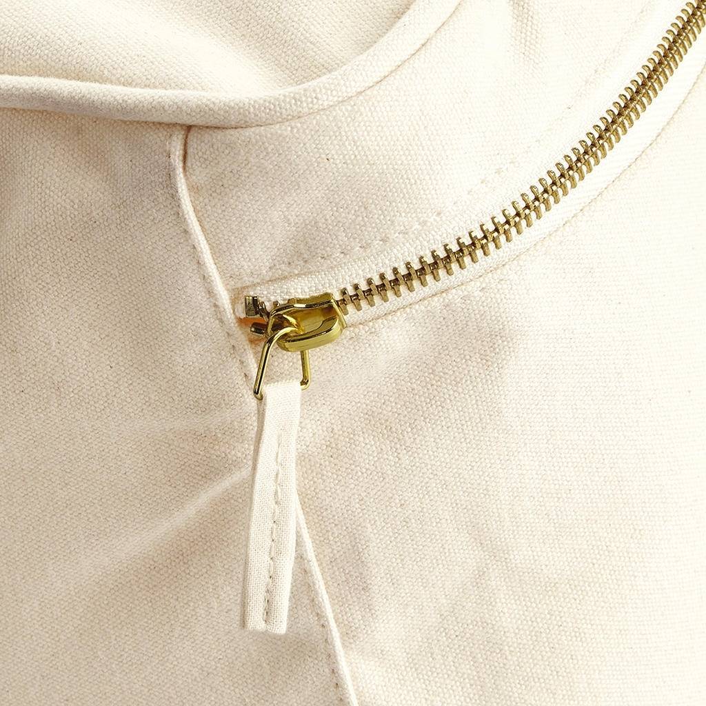 Bawełniana kosmetyczka z wygodnym zamknięciem i uchwytem