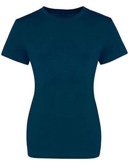 Bawełniana koszulka damska o dopasowanym fasonie JustTs