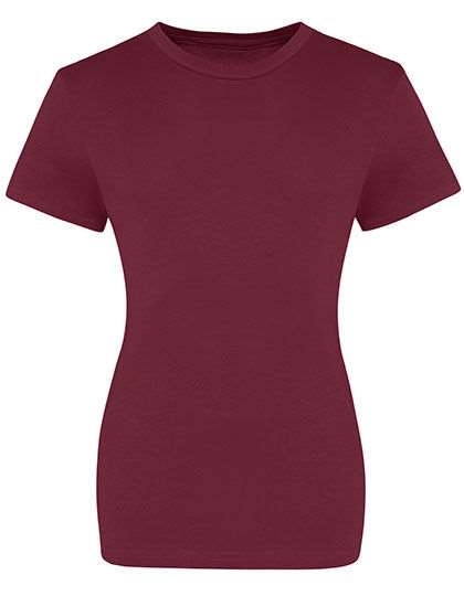 Bawełniana koszulka damska o dopasowanym fasonie JustTs