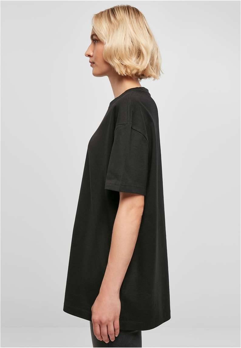 Bawełniana koszulka damska o luźnym fasonie typu oversized