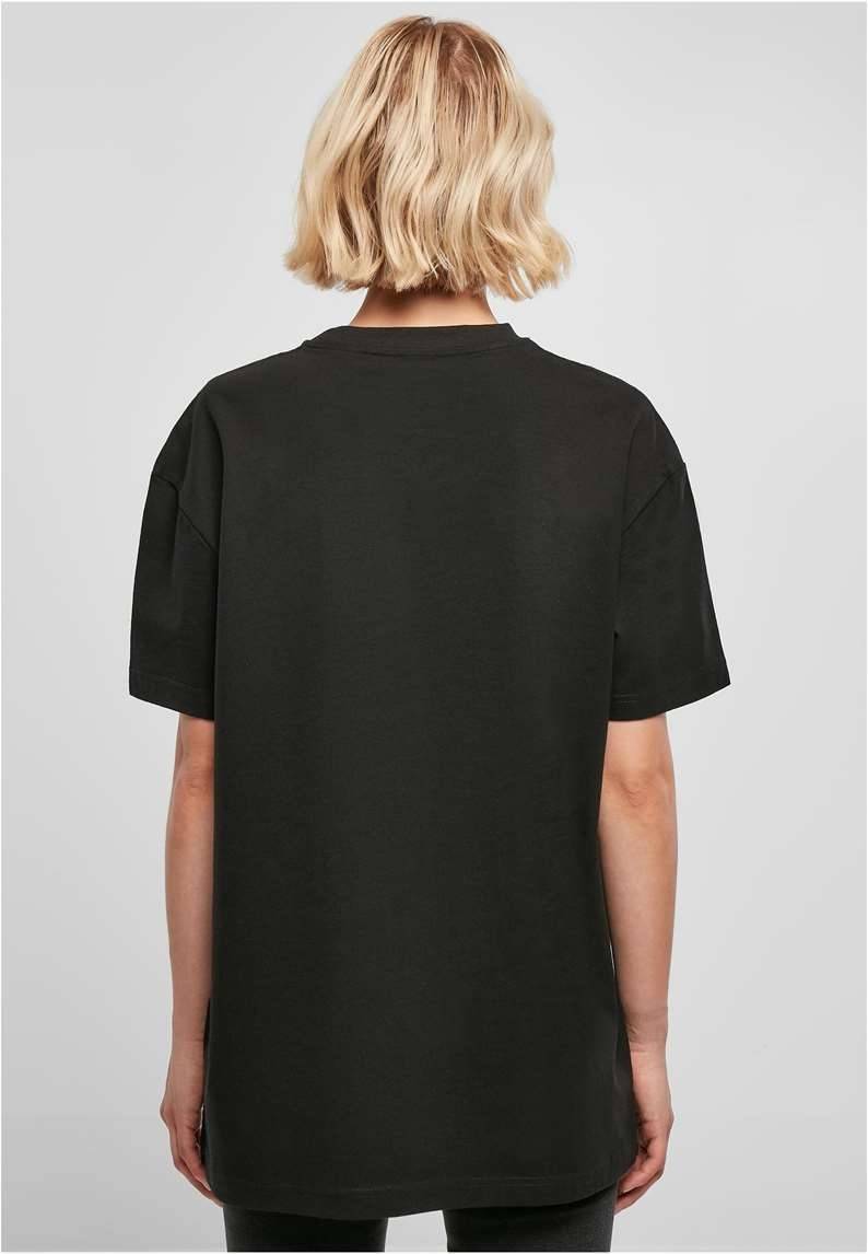 Bawełniana koszulka damska o luźnym fasonie typu oversized