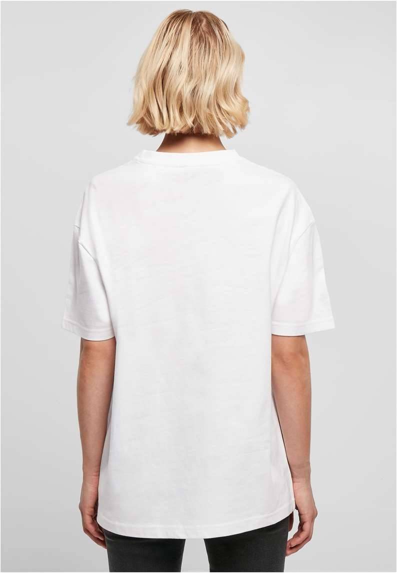 Bawełniana koszulka damska o luźnym fasonie typu oversized