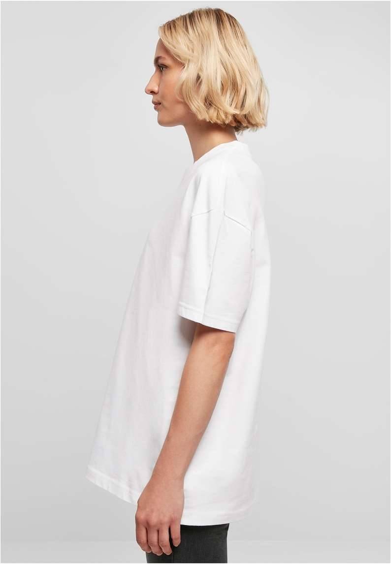 Bawełniana koszulka damska o luźnym fasonie typu oversized