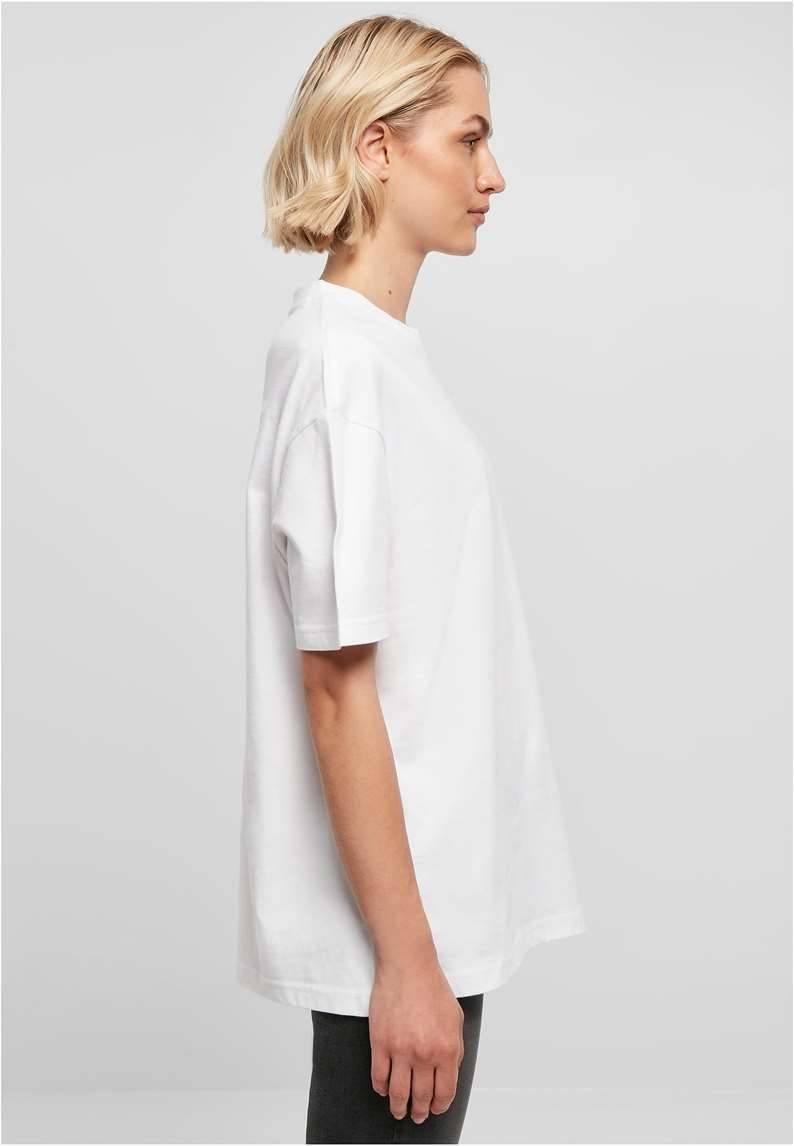 Bawełniana koszulka damska o luźnym fasonie typu oversized
