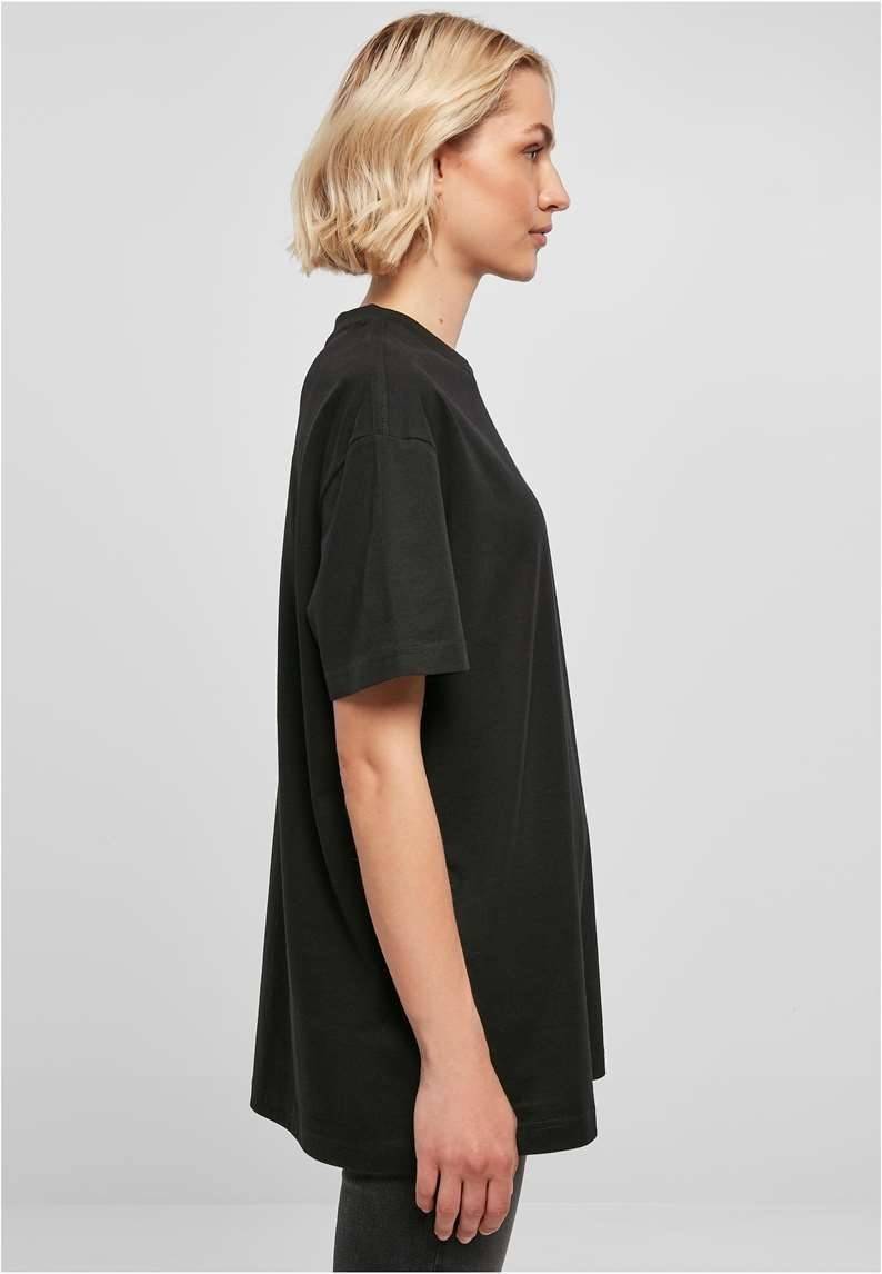 Bawełniana koszulka damska o luźnym fasonie typu oversized