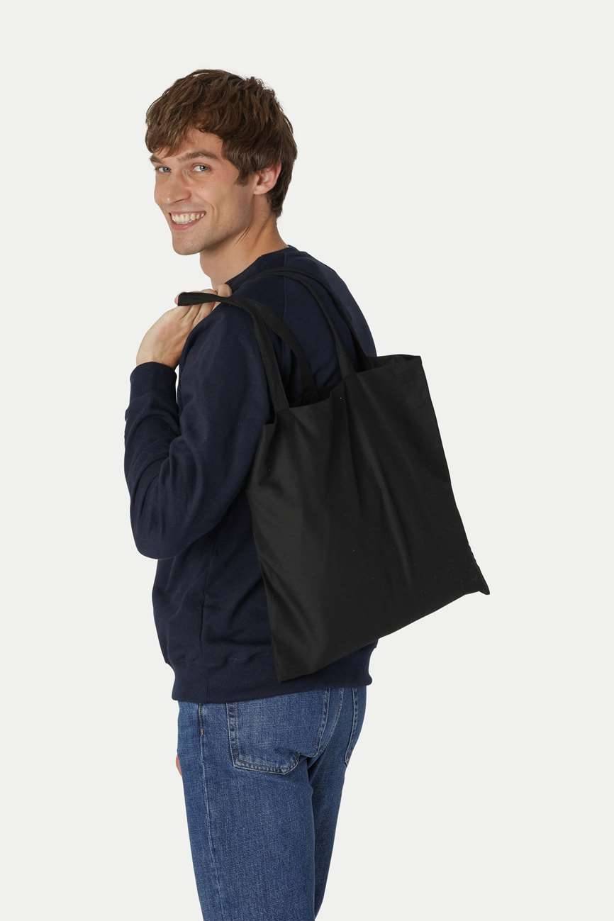 Bawełniana torba na zakupy z długimi rączkami marki Tiger by Neutral