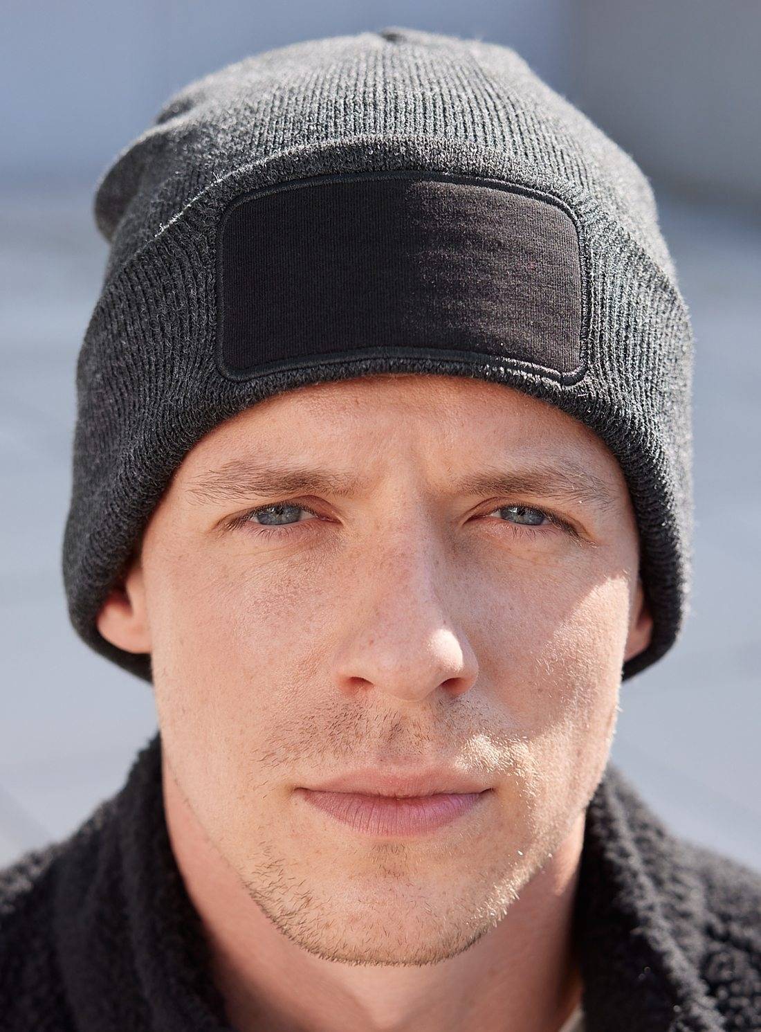 Beanie with Patch - Thinsulate