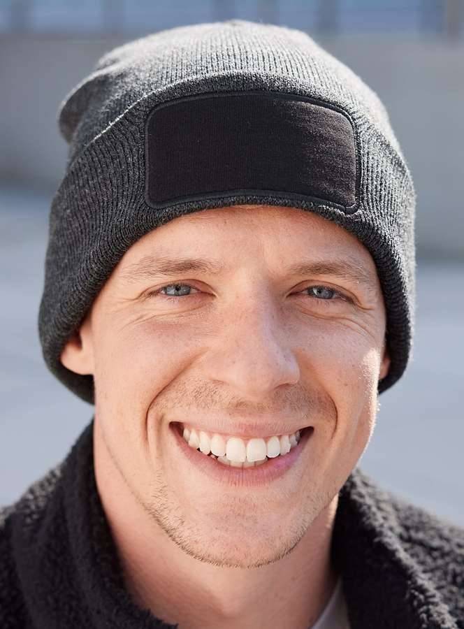 Beanie with Patch - Thinsulate