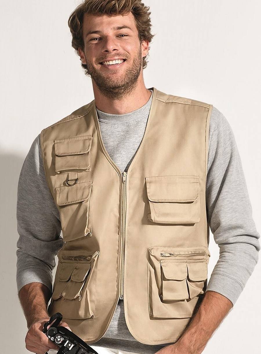 Bezrękawnik męski model Reporter Wild