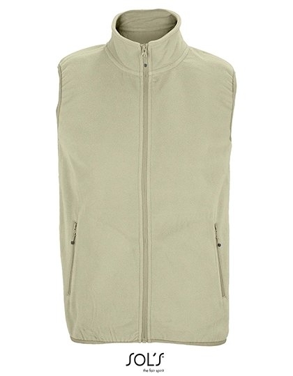 Bezrękawnik polarowy wykonany z ekologicznego materiału