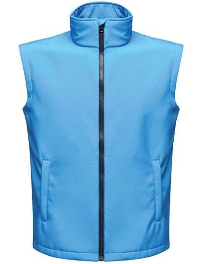 Bezrękawnik softshell męski Regatta z klapą sztormową przy zamku