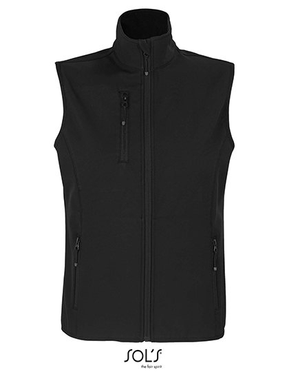 Bezrękawnik w technologii softshell wykonany z ekologicznego materiału, model damski