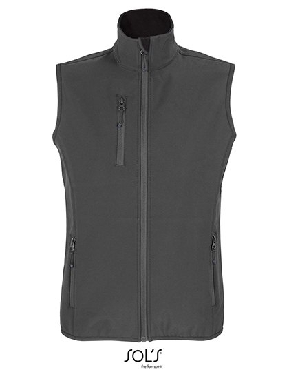 Bezrękawnik w technologii softshell wykonany z ekologicznego materiału, model damski