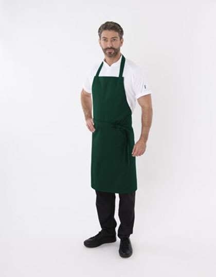 Bib Apron with Adjustable Halter