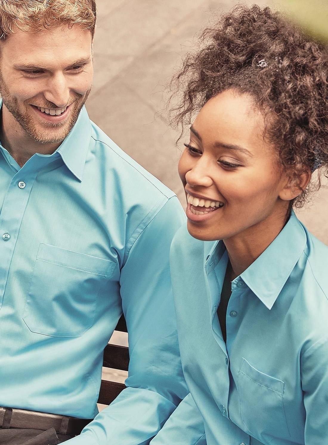 Biznesowa damska koszula z długim rękawem