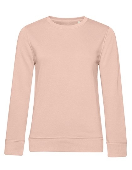 Bluza damska z bawełny organicznej B&C o gładkiej strukturze