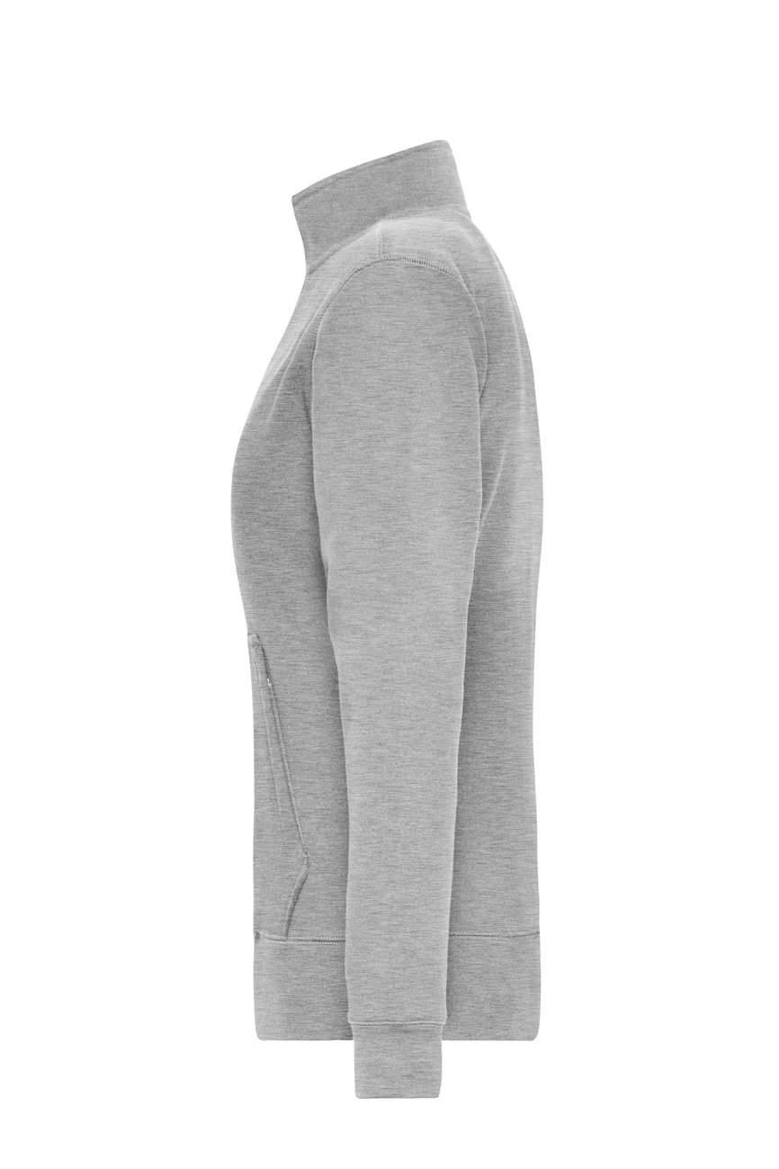 Bluza damska z odblaskowym zamkiem, uszyta z dwuwarstwowego materiału