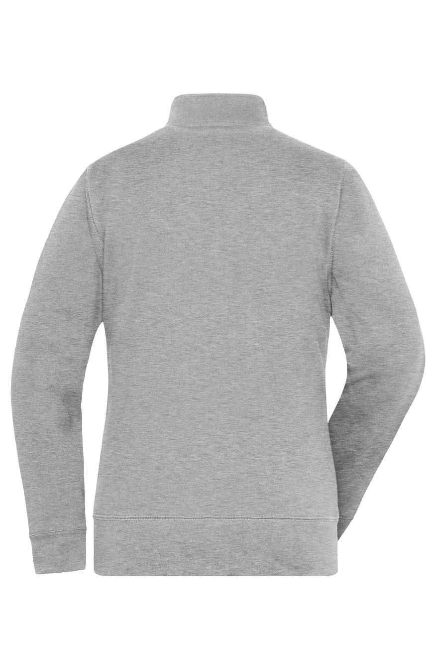 Bluza damska z odblaskowym zamkiem, uszyta z dwuwarstwowego materiału