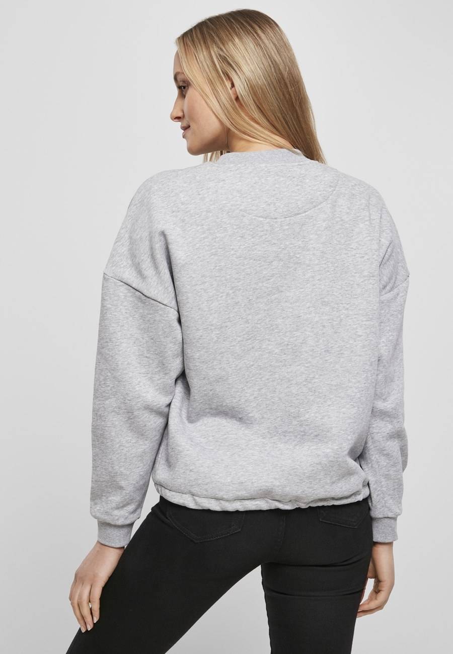 Bluza damska z zawiązywanym u dołu sznurkiem