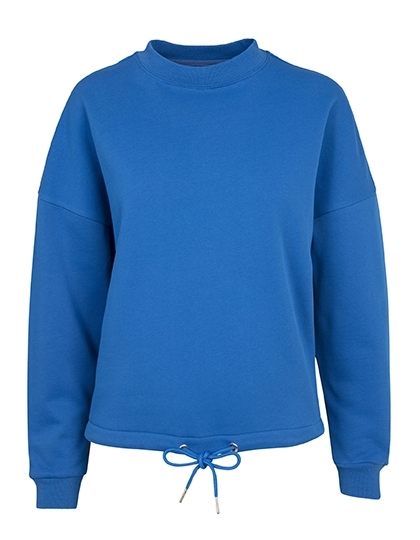 Bluza damska z zawiązywanym u dołu sznurkiem