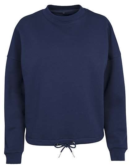 Bluza damska z zawiązywanym u dołu sznurkiem