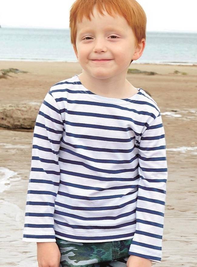 Bluza dziecięca w stylu marynarskim