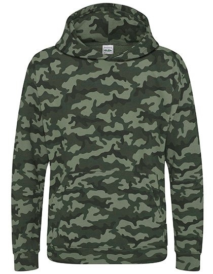 Bluza dziecięca w stylu wojskowym Camo-Moro