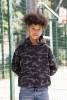 Bluza dziecięca w stylu wojskowym Camo-Moro