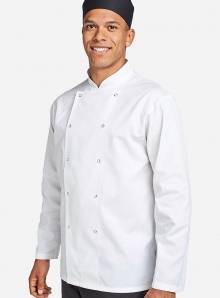 Bluza kucharska o wygodnym prostym kroju z długimi rękawami