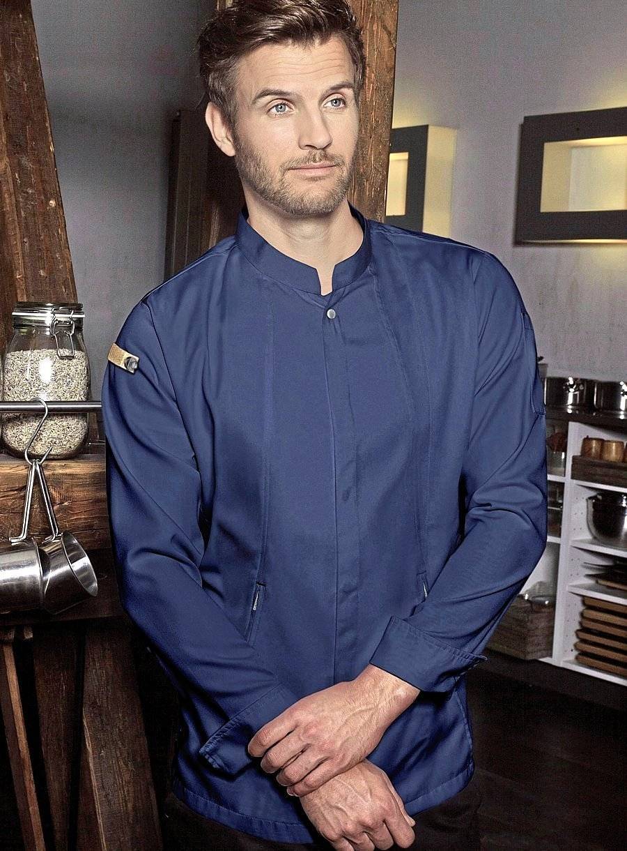 Bluza kucharska szefa kuchni o wygodnym fasonie, oddychający materiał