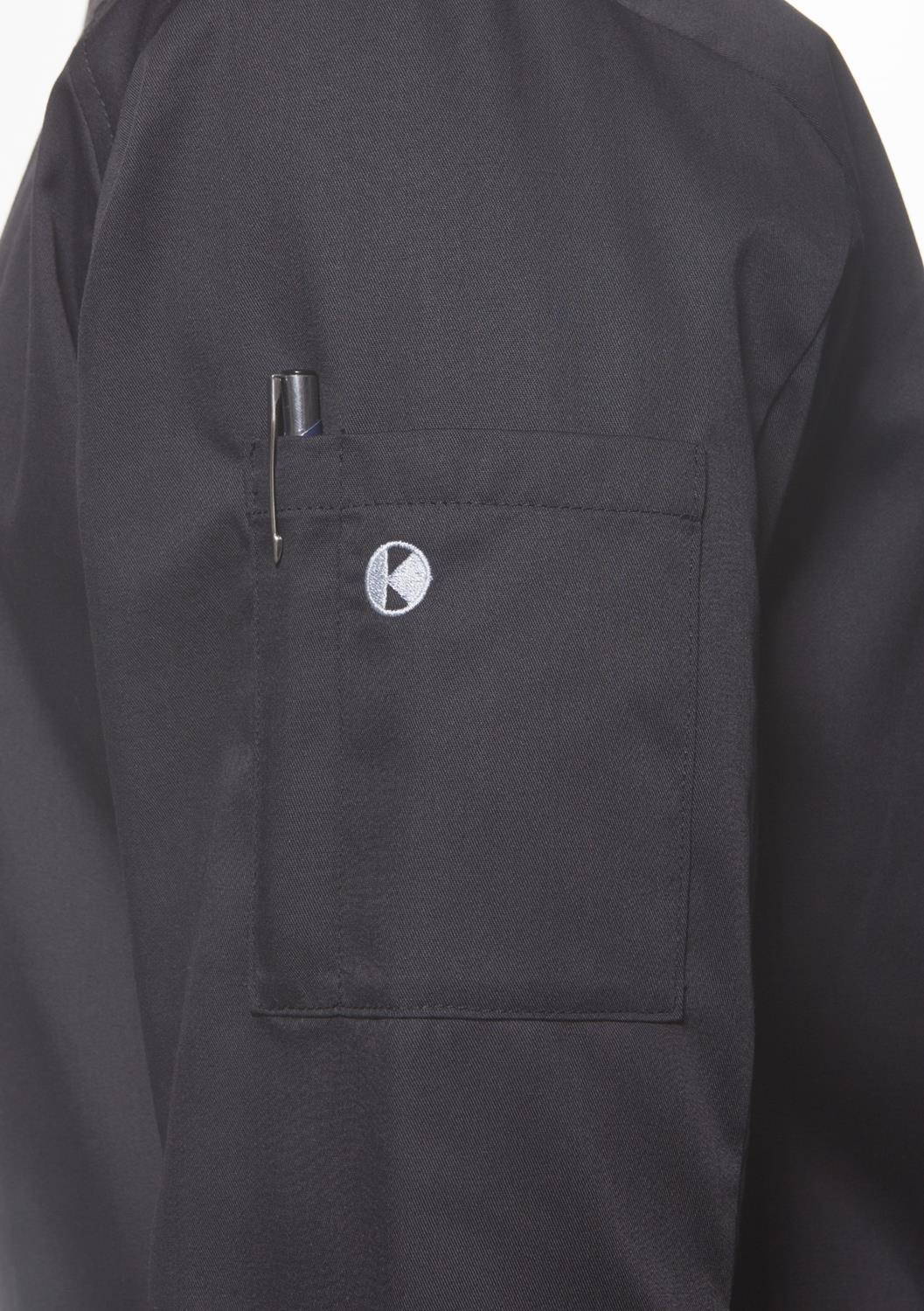 Bluza kucharska zapinana na zatrzaski