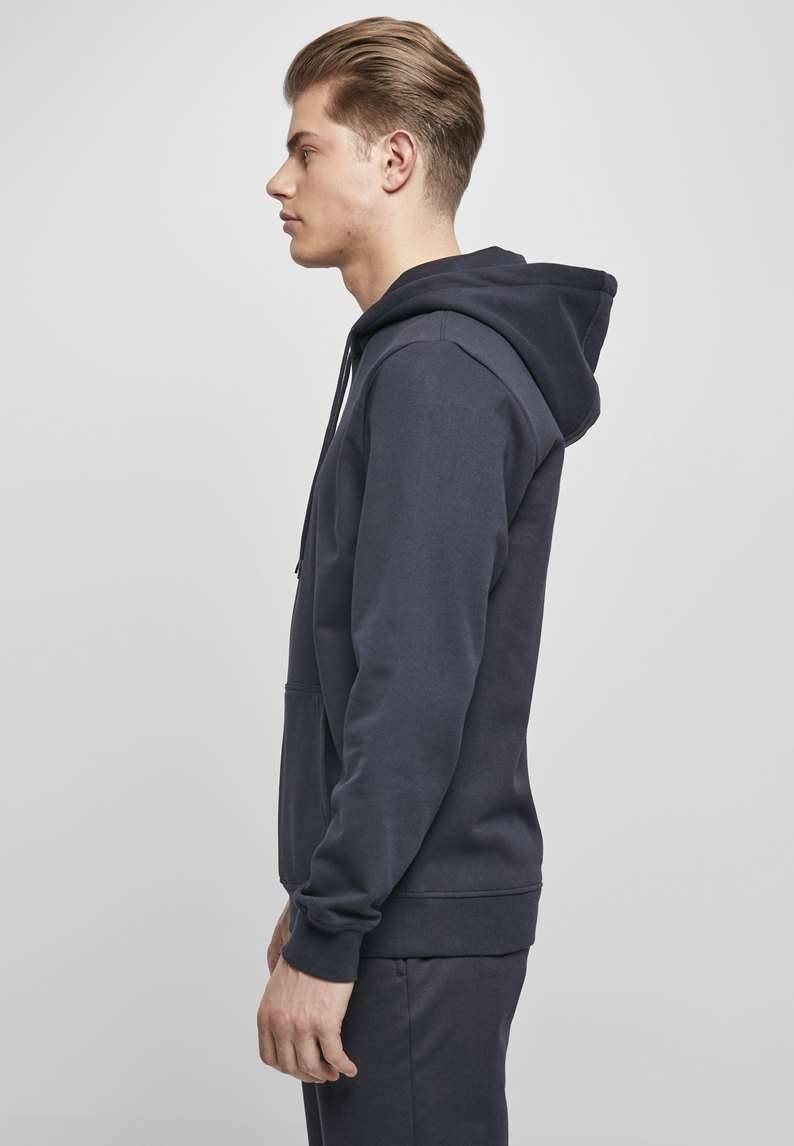 Bluza męska z kapturem i obszerną kieszenią kangurkową