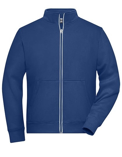 Bluza męska z odblaskowym zamkiem, uszyta z dwuwarstwowego materiału