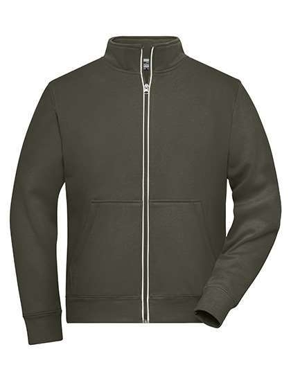 Bluza męska z odblaskowym zamkiem, uszyta z dwuwarstwowego materiału