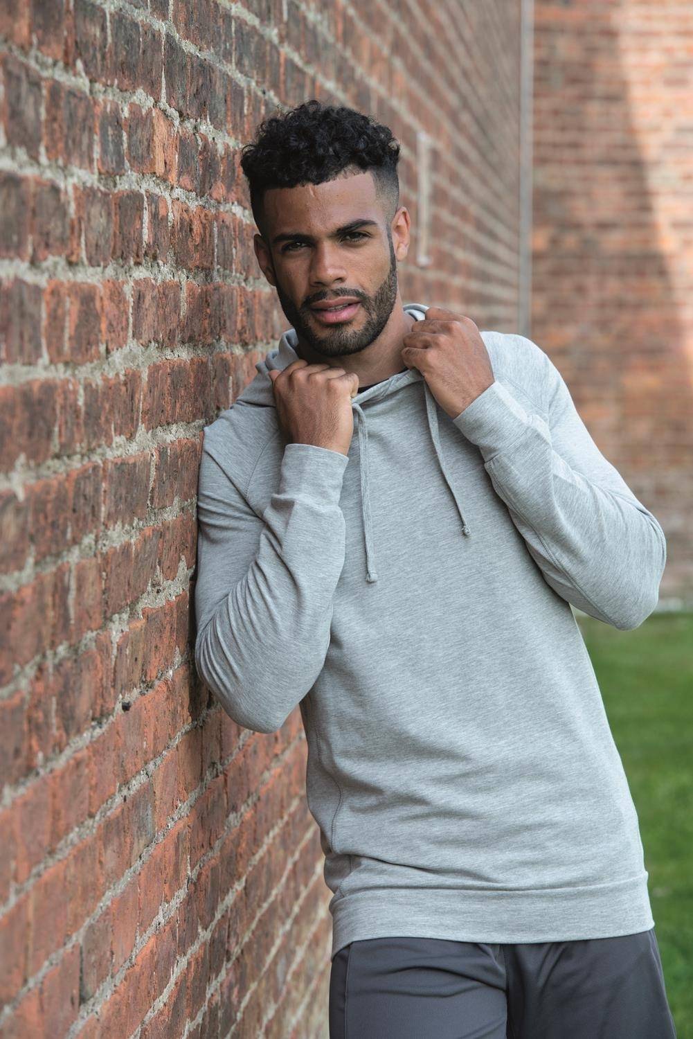 Bluza męska z odczepianym kapturem, szybkoschnąca