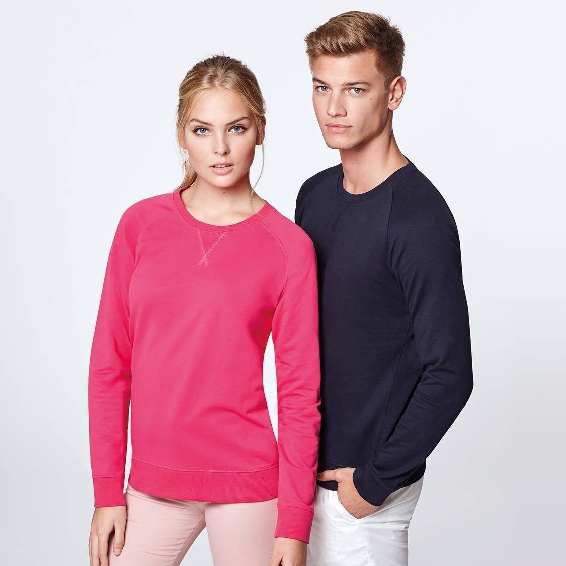 Bluza męska z raglanowymi rękawami i ozdobnym szwem przy dekolcie