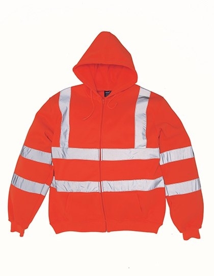 Bluza odblaskowa męska z kapturem Hi Vis