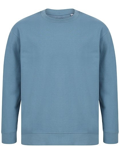 Bluza odznaczająca się komfortowym krojem z udziałem materiału z recyklingu