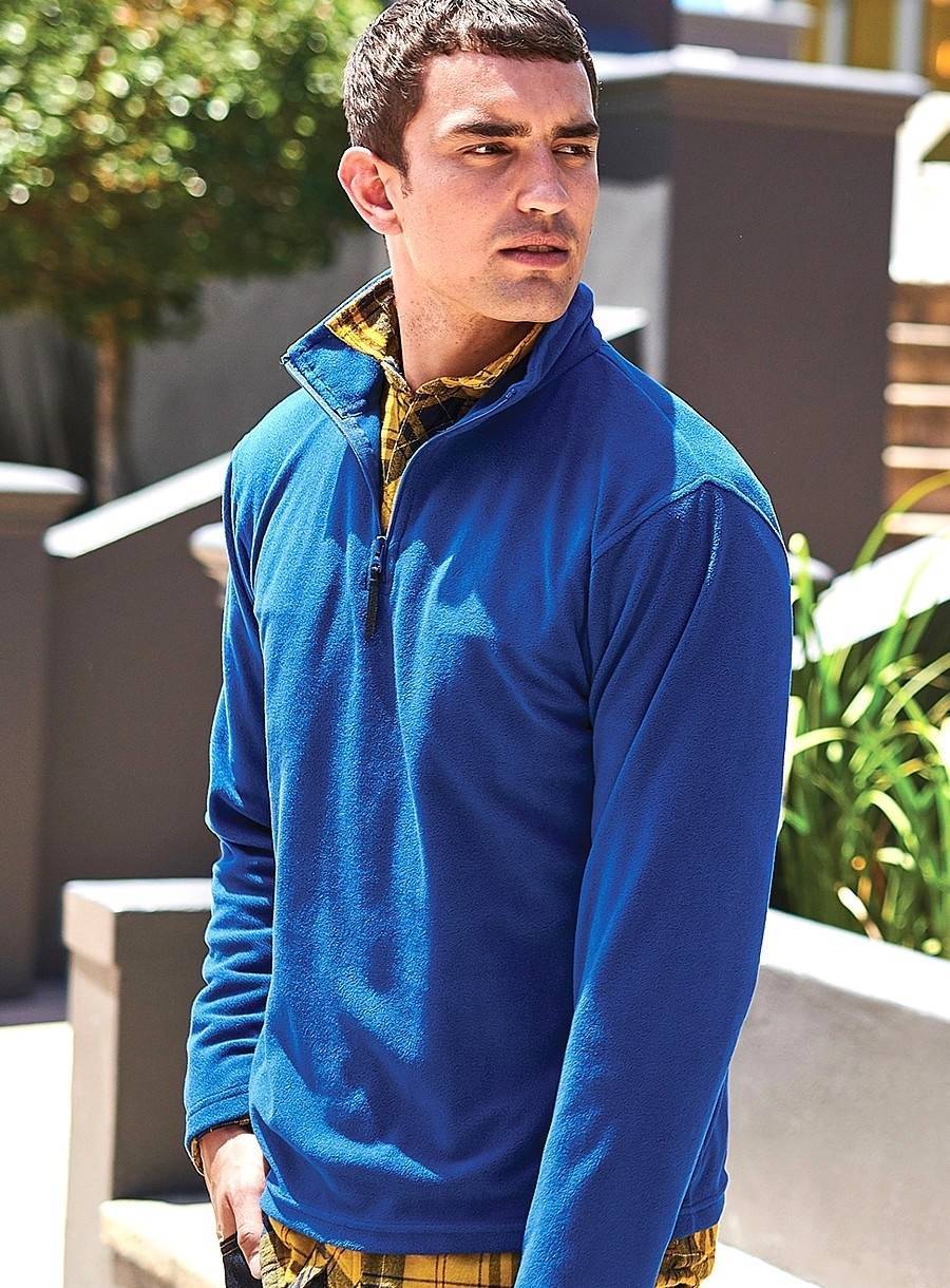 Bluza polarowa mska Micro Zip Neck