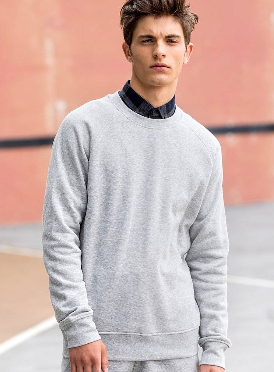 Bluza slim fit z raglanowymi rękawmi SF