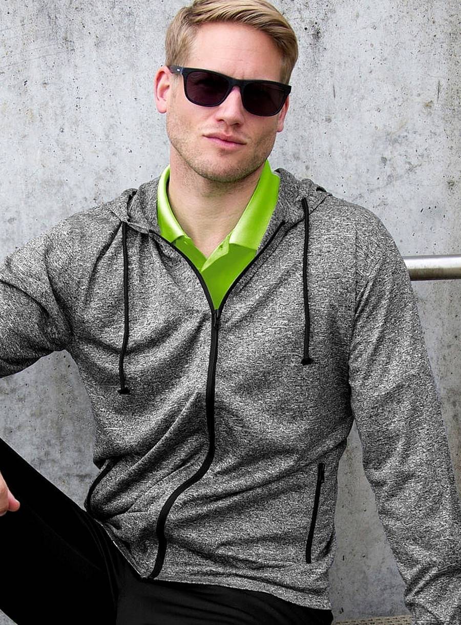 Bluza sportowa męska z elastycznym kapturem