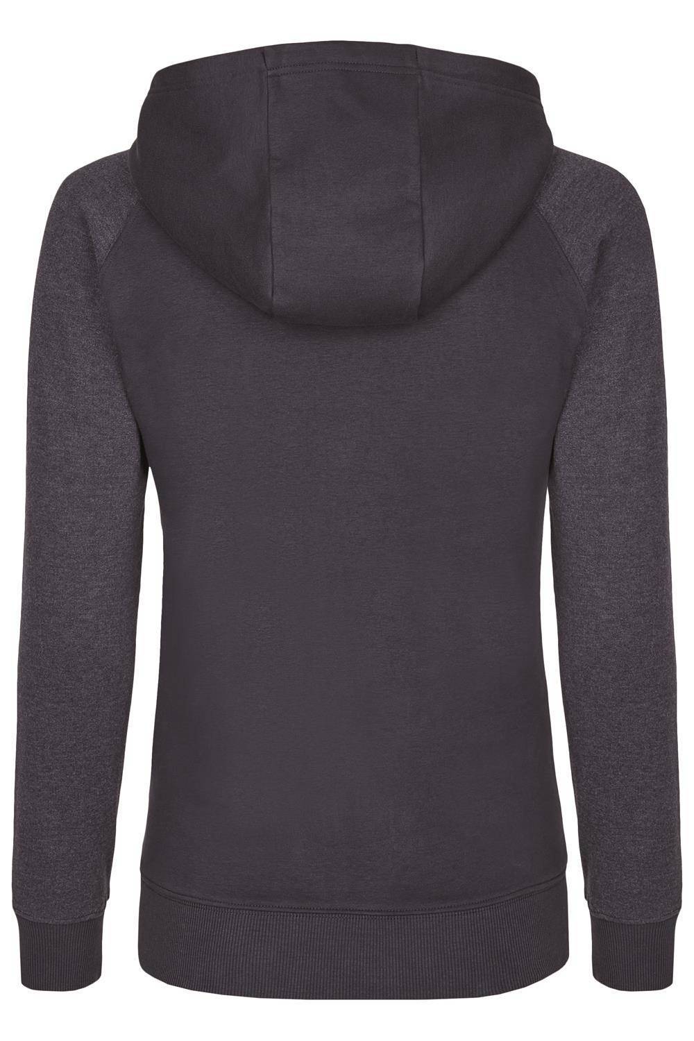 Bluza z kapturem bez kieszeni – model damski