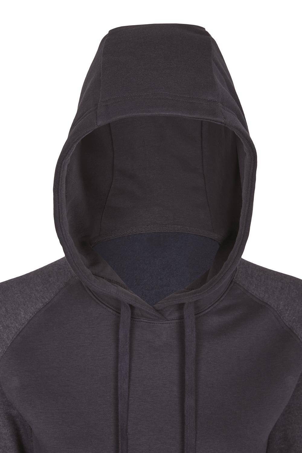 Bluza z kapturem bez kieszeni – model damski