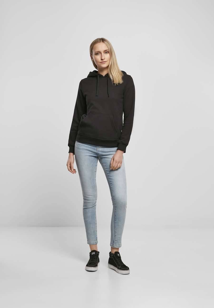 Bluza z kapturem bez metki producenta w modelu damskim