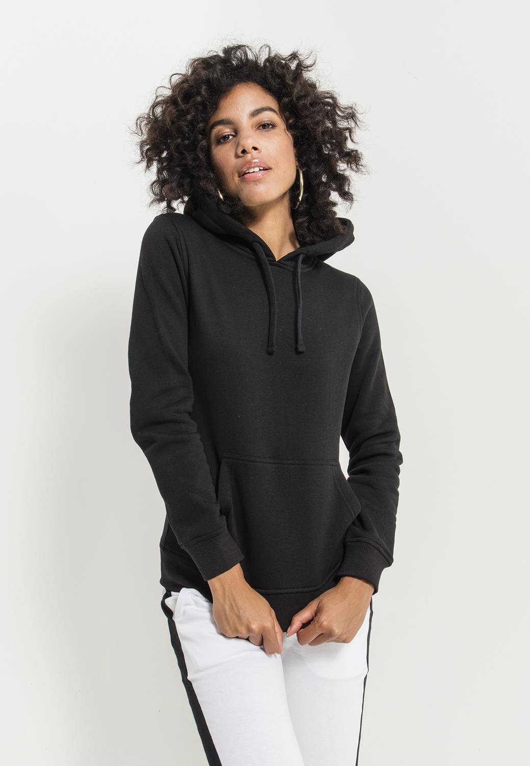 Bluza z kapturem bez metki producenta w modelu damskim