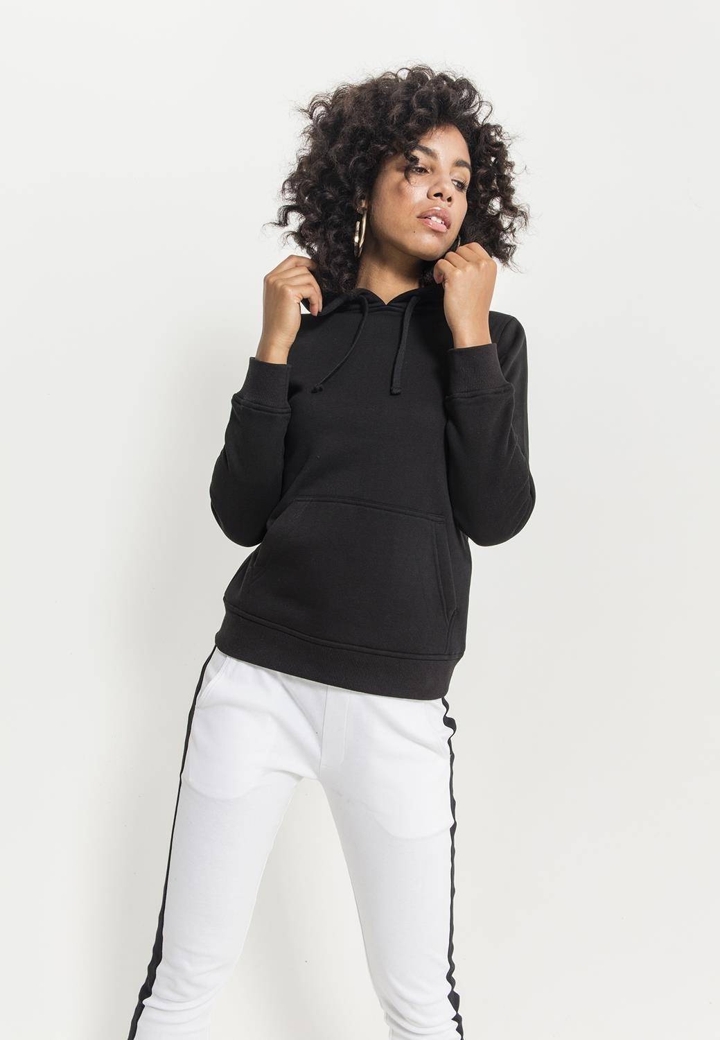 Bluza z kapturem bez metki producenta w modelu damskim